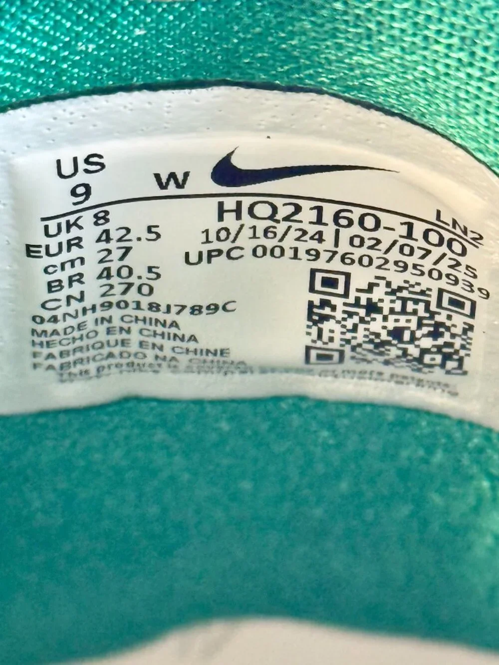 Nike new without